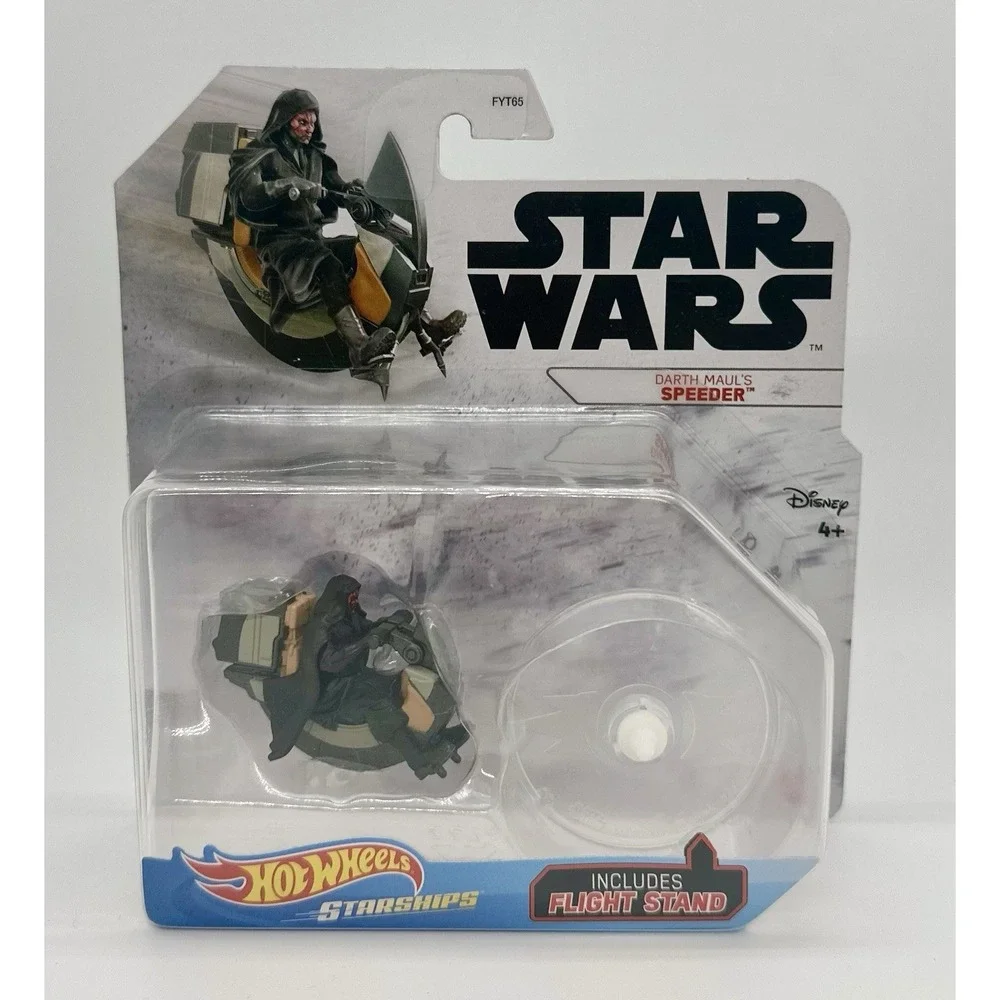 Hot Wheels Star Wars Starships FYT65 6 of 6 Ships Falcon TIE Naboo Cloud NIB